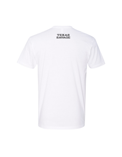 Outlaw by choice white tee